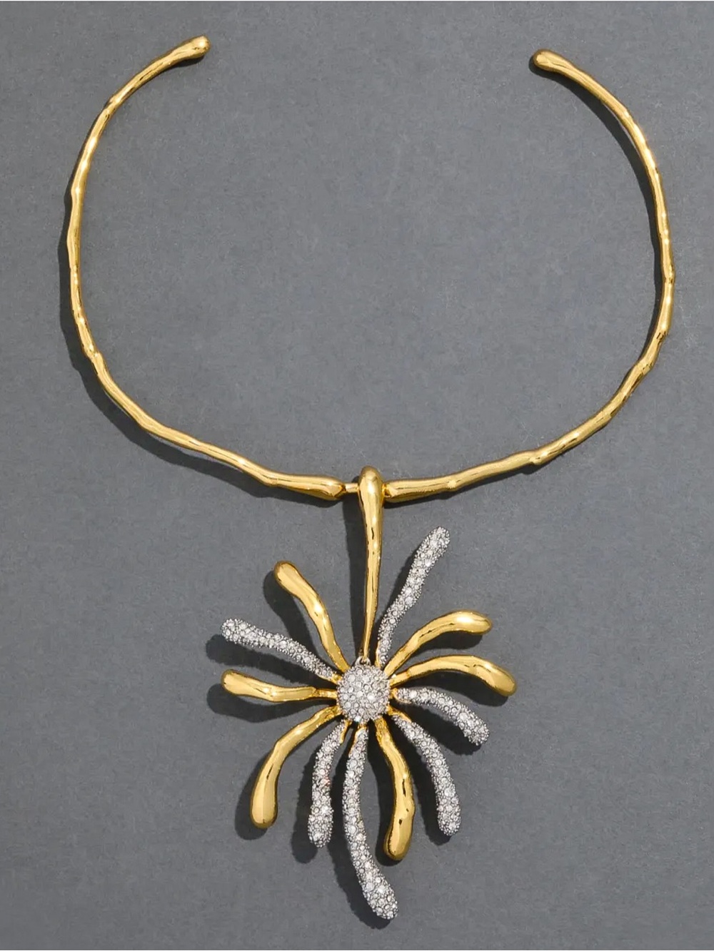 ALEXIS BITTAR Solanales Crystal Sunburst Collar
